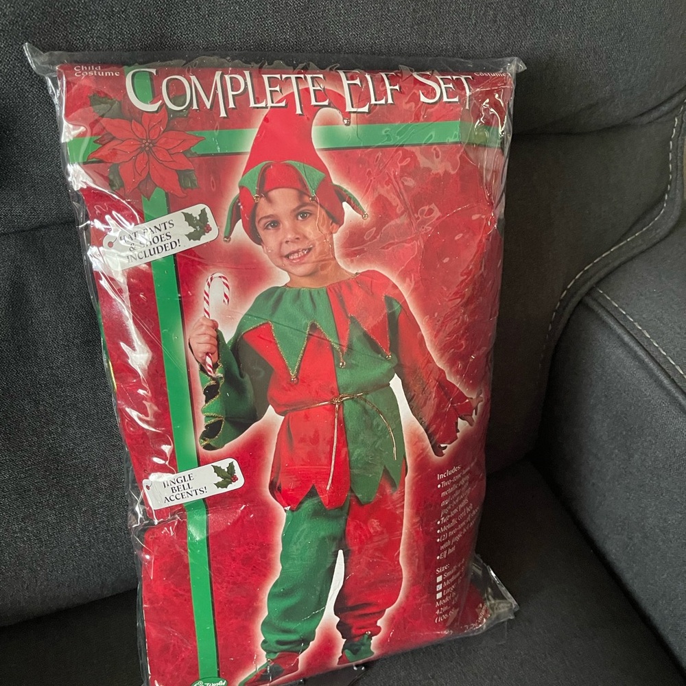 Christmas Elf’s Costume Set,New,never used